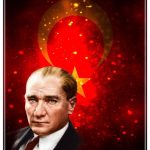 3D ATATÜRK POSTER KİŞİYE ÖZEL BASKI 109
