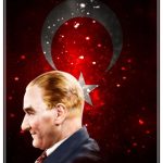 3D ATATÜRK POSTER KİŞİYE ÖZEL BASKI 110