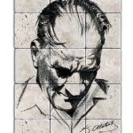 3D ATATÜRK POSTER KİŞİYE ÖZEL BASKI 136
