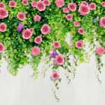 3D ÇİÇEK - YAPRAK POSTER KİŞİYE ÖZEL BASKI 04