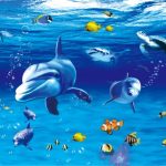 3D DENİZALTI POSTER KİŞİYE ÖZEL BASKI 01