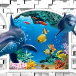 3D DENİZALTI POSTER KİŞİYE ÖZEL BASKI 31