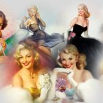 3D MARILYN MONROE POSTER KİŞİYE ÖZEL BASKI 17