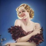 3D MARILYN MONROE POSTER KİŞİYE ÖZEL BASKI 03